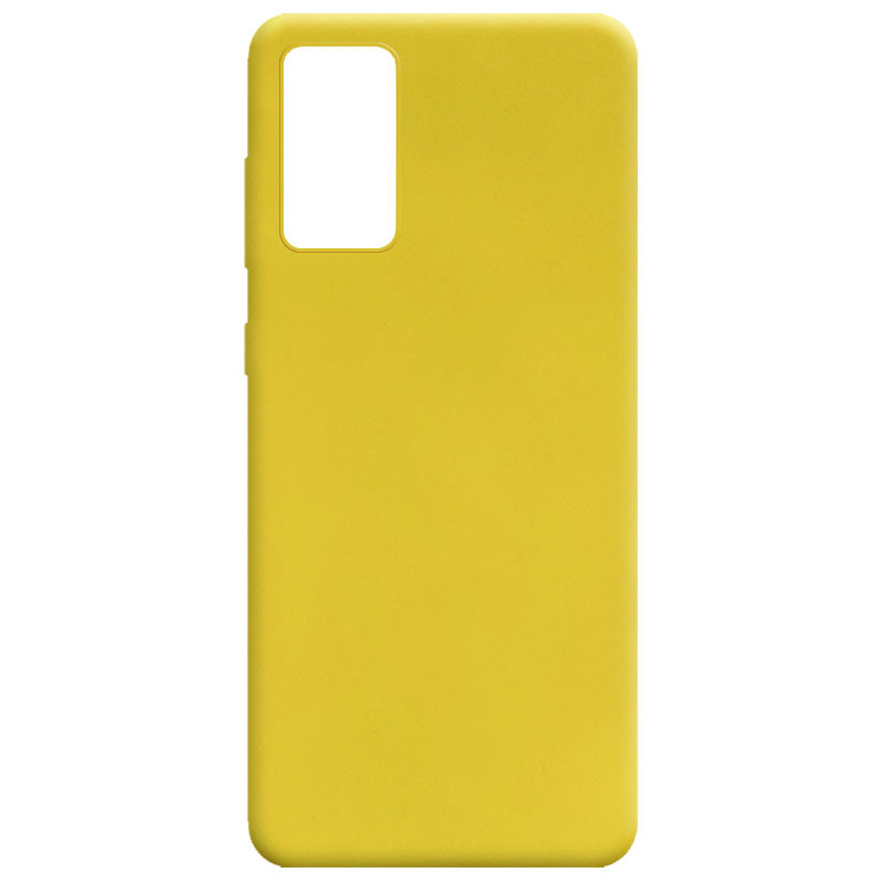 Силіконовий чохол Candy на Samsung Galaxy Note 20 (Жовтий)
