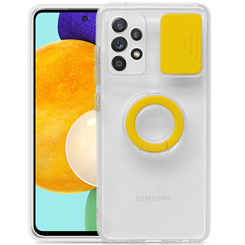 

Чохол Camshield ColorRing TPU зі шторкою для камери на Samsung Galaxy A32 4G (Жовтий) 1162253