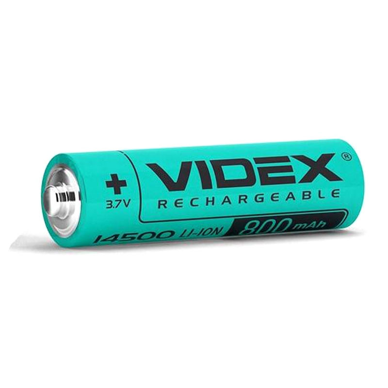 

Аккумулятор 14500 VIDEX 800mAh Li-ion (Зеленый) 1453939