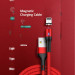 Фото Дата кабель USAMS US-SJ336 U29 Magnetic USB to Lightning (2m) (Красный) на vchehle.ua