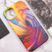 Купити Шкіряний чохол Colour Splash with Magnetic Safe на Apple iPhone 12 Pro / 12 (6.1") (Orange / Red) на vchehle.ua