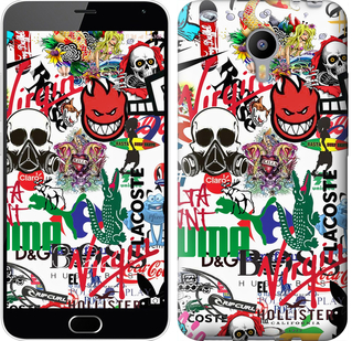 

Чохол Many different logos на Meizu M2 Note 638067