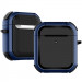 Футляр протиударний Black Ed. для навушників Airpods 1/2 (Blue)