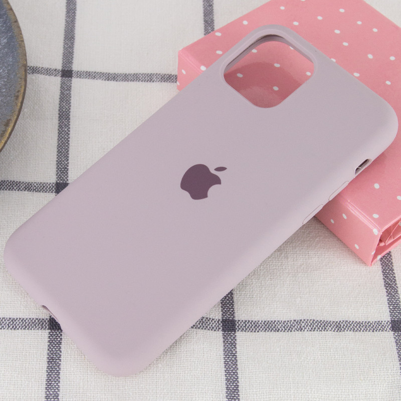 Фото Чехол Silicone Case Full Protective (AA) для Apple iPhone 11 Pro Max (6.5") (Серый / Lavender) на vchehle.ua