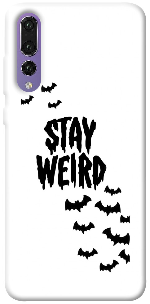 Чехол Stay Weird для Huawei P20 Pro
