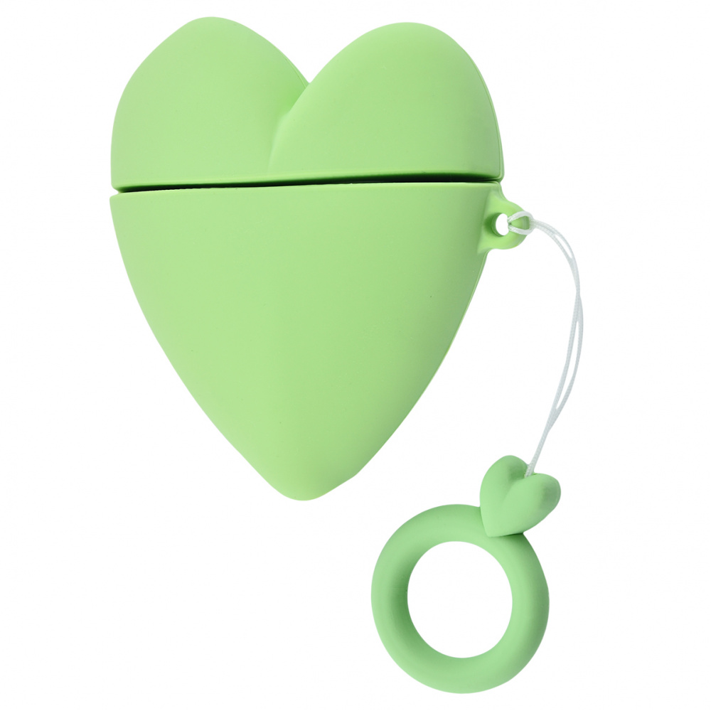 Love Heart Case for AirPods (Зеленый)