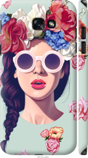 

Чохол Дівчина з квітами на Samsung Galaxy A7 (2017) 95556