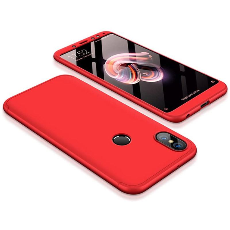 

Пластикова накладка GKK LikGus 360 градусів (орр) для Xiaomi Redmi Note 5 Pro (Червоний) 896276