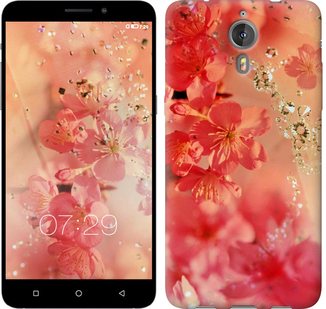 

Чехол Розовые цветы для LeTV One X600 325265