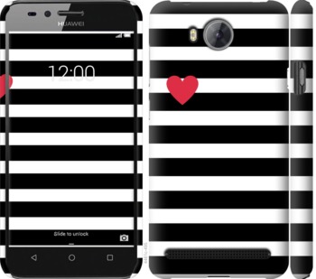 

Чехол Черно-белые полосы для Huawei Y3II / Y3 2 752123