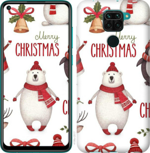 

Чехол Merry Christmas для Xiaomi Redmi 10X 933304