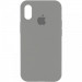 Чохол Silicone Case Full Protective (AA) на Apple iPhone XR (6.1") (Сірий / Pewter)