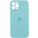 Чохол Silicone Case Full Camera Protective (AA) на Apple iPhone 12 Pro Max (6.7") (Бірюзовий / Marine Green)