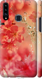 

Чехол Розовые цветы для Samsung Galaxy A20s A207F 792224