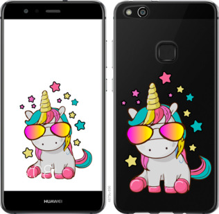 

Чохол Єдиноріг в окулярах на Huawei P10 Lite 911864
