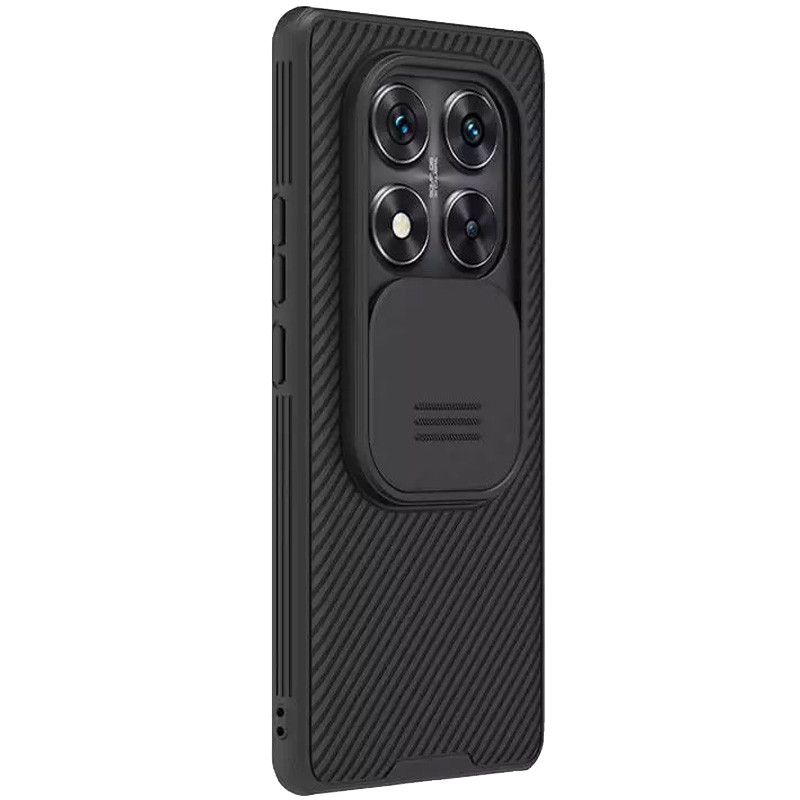 Фото Карбонова накладка Nillkin CamShield Pro на Xiaomi Redmi Note 14 Pro+ 5G (Black) в маназині vchehle.ua