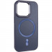 Кожаный чехол SnapCase with Magnetic Safe для Apple iPhone 11 Pro (5.8") (Dark Blue)