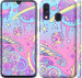 Чохол Рожева галактика на Samsung Galaxy A40 2019 A405F