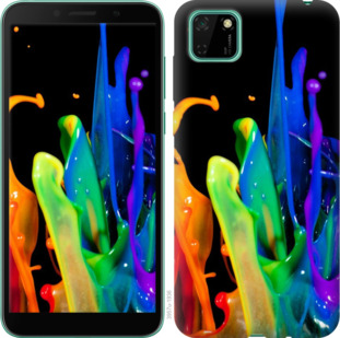 

Чехол брызги краски для Huawei Y5p 936432