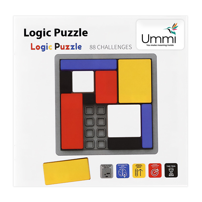Заказать Детская интерактивная головоломка Ummi Logic puzzles (Colorful) на vchehle.ua