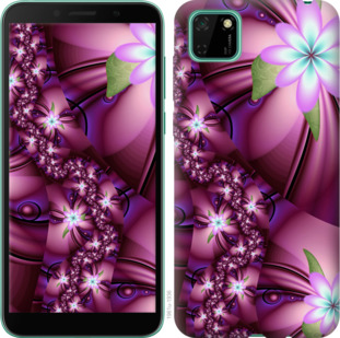 

Чехол Цветочная мозаика для Huawei Y5p 936048