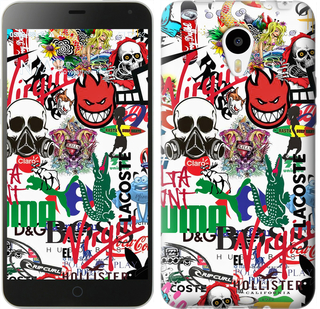 

Чохол Many different logos на Meizu M1/M1 mini 638070