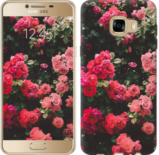 

Чехол Куст с розами для Samsung Galaxy C5 C5000 639115