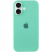 Чохол Silicone Case Full Protective (AA) на Apple iPhone 16 Plus (6.7") (Бірюзовий / Marine Green)