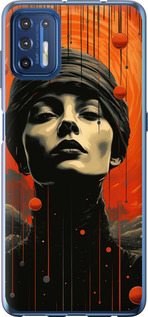 

Чехол Абстрактный портрет v2 для Motorola G9 Plus 1631567