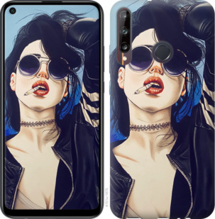 

Чехол Девушка на стиле для Huawei P40 Lite E 933869