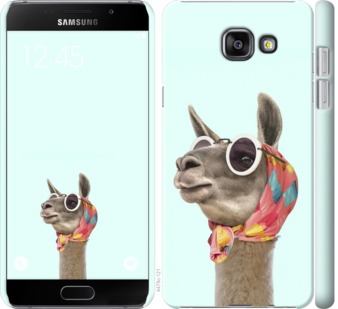 

Чехол Модная лама для Samsung Galaxy A7 (2016) A710F 752976