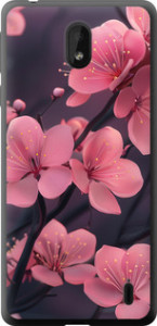 Чехол Пурпурная сакура для Nokia 1 Plus