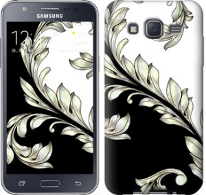 Чехол White and black 1 для Samsung Galaxy J5 (2015) J500H