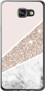 Чехол Пастельный мрамор для Samsung Galaxy A7 (2016) A710F