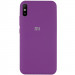 Чохол Silicone Cover Full Protective (AA) на Xiaomi Redmi 9A (Фіолетовий / Grape)