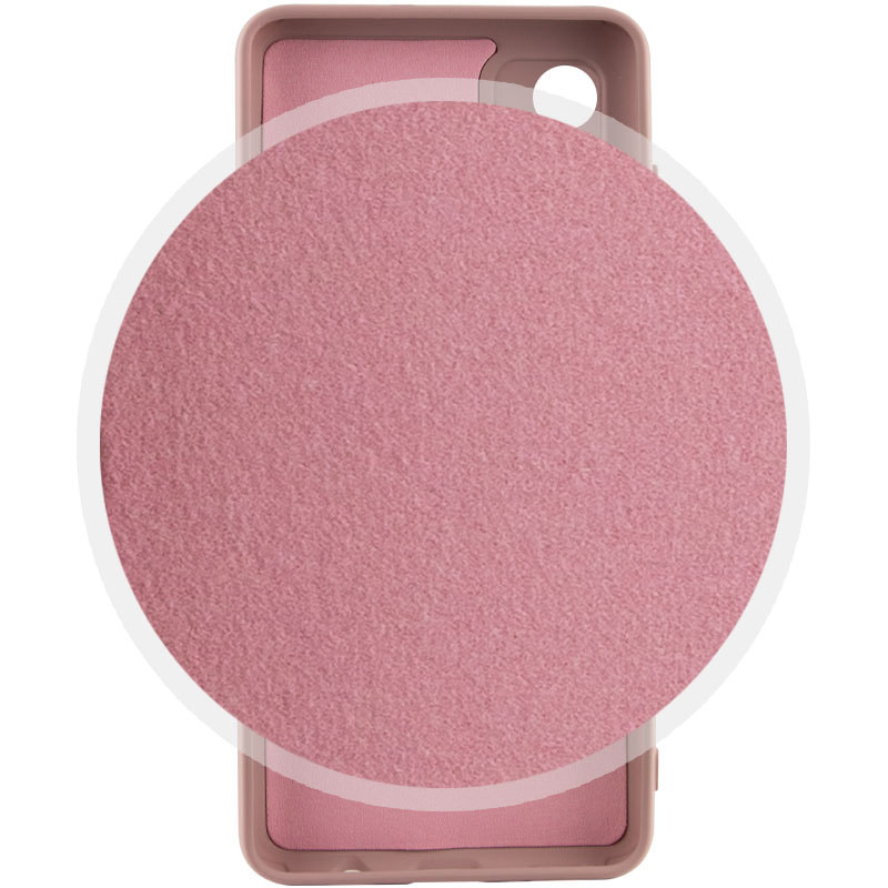 Фото Чехол Silicone Cover Lakshmi Full Camera (A) для Motorola Moto E13 (Розовый / Pink Sand) в магазине vchehle.ua