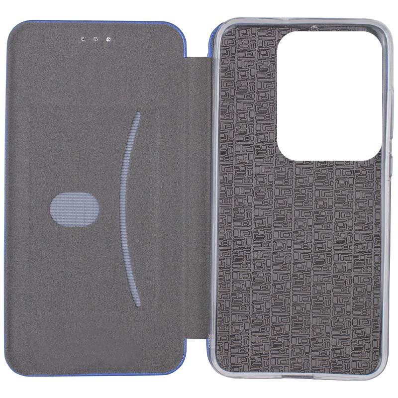Фото Шкіряний чохол-книжка Classy на Oppo A3 4G / A3x 4G/ A40m (Темно-синій) в маназині vchehle.ua