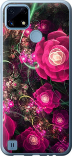 

Чехол Абстрактные цветы 3 для Realme C21 1625476