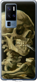 

Чехол Винсент Ван Гог. Череп для Vivo X50 Pro Plus 1499654