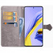 Фото Шкіряний чохол-книжка Art Case з візитницею на Samsung Galaxy A51 (Сірий) в маназині vchehle.ua
