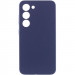 Чехол Silicone Cover Lakshmi Full Camera (AAA) для Samsung Galaxy S22 (Темно-синий / Midnight blue)