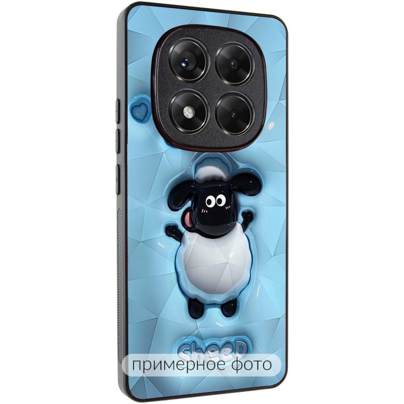 TPU+PC чохол Prisma Fluffie на Xiaomi Redmi Note 14 4G (Int. version) (Sheep)