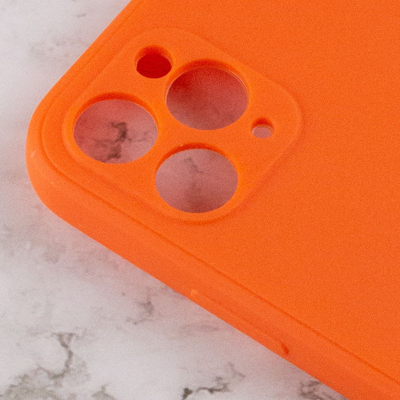 Фото Силіконовий чохол Candy Full Camera на Apple iPhone 11 Pro (5.8") (Помаранчевий / Orange) в маназині vchehle.ua