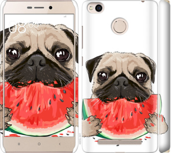 

Чохол Мопс і кавун на Xiaomi Redmi 3x 843757