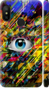 Чехол Абстрактный глаз для Xiaomi Mi A2 Lite