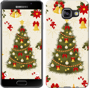 

Чехол Новогодняя елка для Samsung Galaxy A3 (2016) A310F 450810