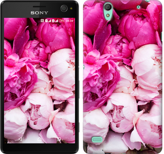 

Чехол Розовые пионы для Sony Xperia C4 E5333 227079