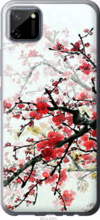 

Чехол Цветущий куст для Realme C11 2020 1589222