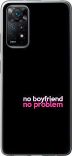 

Чехол no boyfriend no problem для Xiaomi Redmi Note 11S 1635344