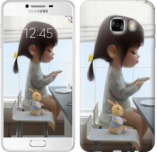 

Чохол Мила дівчинка з зайчиком на Samsung Galaxy C7 C7000 636421